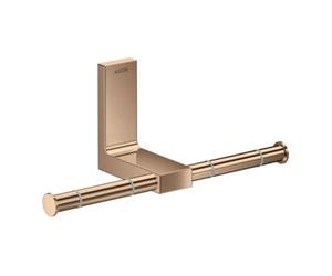 Hansgrohe hansgrohe Axor Uni. Rectangulaire double, montage mural, or rouge poli Quantité:1