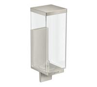 Hansgrohe hansgrohe Axor Uni Rectangulaire en Verre pour Lotion, Montage Mural, Aspect Inox Quantité:1