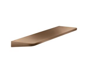 Hansgrohe hansgrohe Axor Universal Étagère Circulaire 400x110mm, fixation murale, or rouge brossé Quantité:1