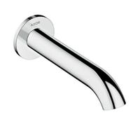 Hansgrohe hansgrohe Axor Uno A Bec de baignoire 178 mm, courbé, avec rosace, mural, chromé Quantité:1