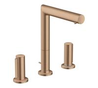 Hansgrohe hansgrohe Axor Uno A Robinet lavabo 3 trous 183 mm, mitigeur levier Z, tirette, chrome mat Quantité:1