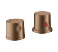 Hansgrohe hansgrohe Axor Uno Kit de montage complet 2 trous mitigeur thermostatique, brossé or rouge Quantité:1