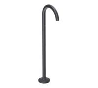 Hansgrohe hansgrohe Axor Uno Kit de montage complet Bec de baignoire sol, ge, sortie 226 mm, mat noir Quantité:1