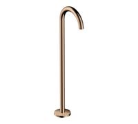 Hansgrohe hansgrohe Axor Uno Kit de montage complet Bec de baignoire sol, or poli, A 226 mm Quantité:1