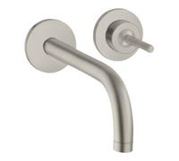 Hansgrohe hansgrohe Axor Uno Kit de montage complet Mitigeur lavabo encastré, poignée à broche, rosé, H 165 mm, ED Quantité:1