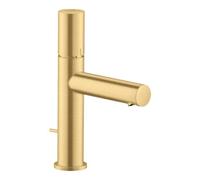 Hansgrohe hansgrohe Axor Uno Mitigeur lavabo 110 123 mm, avec poignée, tirette, or brillant Quantité:1
