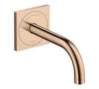 Hansgrohe hansgrohe Axor Uno Mitigeur lavabo électronique encastré, bec 165 mm, or rouge poli Quantité:1