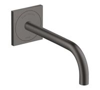 Hansgrohe hansgrohe Axor Uno Mitigeur lavabo électronique encastré, bec 225 mm, chrome noir brossé Quantité:1