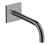 Hansgrohe hansgrohe Axor Uno Mitigeur lavabo électronique encastré, bec 225 mm, chrome noir poli Quantité:1