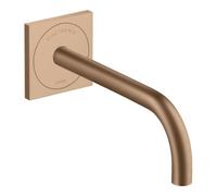 Hansgrohe hansgrohe Axor Uno Mitigeur lavabo électronique encastré, bec 225 mm, or rouge brossé Quantité:1