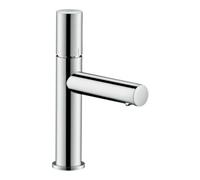 Hansgrohe hansgrohe Axor Uno Mitigeur monocommande lavabo 110 123 mm, avec poignée, sans vidage, inox brossé Quantité:1