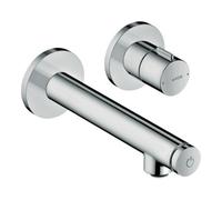 Hansgrohe hansgrohe Axor Uno Select Mitigeur lavabo encastré, bec 158 mm, aspect inox Quantité:1