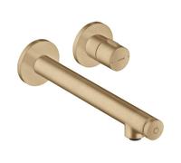 Hansgrohe hansgrohe Axor Uno Select Mitigeur lavabo encastré, bec 221 mm, bronze brossé Quantité:1