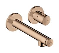 Hansgrohe hansgrohe Axor Uno Select Set complet Mitigeur lavabo encastré, bec 158 mm, or rouge poli Quantité:1