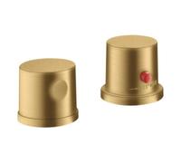 Hansgrohe hansgrohe Axor Uno Set de montage complet 2-L-W-Ran-Arm, avec thermostat, brossé or optique Quantité:1