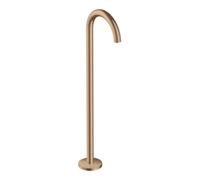 Hansgrohe hansgrohe Axor Uno Set de montage complet Bec de baignoire au sol, chromé, A 226 mm, brossé or rouge Quantité:1