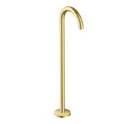 Hansgrohe hansgrohe Axor Uno Set de montage complet Bec de baignoire au sol, or, A 226 mm, brossé Quantité:1