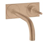 Hansgrohe hansgrohe Axor Uno Set de montage complet Mitigeur lavabo encastré, poignée à broche, Pl, H 165 mm, b r g Quantité:1