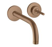 Hansgrohe hansgrohe Axor Uno Set de montage complet Mitigeur lavabo encastré, poignée à broche, rosé, H 225 mm, l P Quantité:1