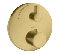 Hansgrohe hansgrohe Axor Uno Set de montage prêt à l'emploi UP-THM, avec robinet d'arrêt, or brossé Quantité:1