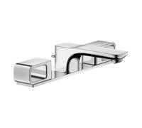 hansgrohe lavabo hansgrohe AxorUrquiola 1104000 chromé, avec vidage, avec plaque 3 trous