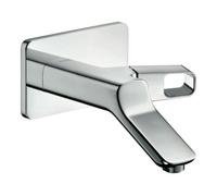 Hansgrohe hansgrohe Axor Urquiola Set de montage complet Mitigeur lavabo encastré, bec 200 mm, optique or brossé Quantité:1