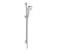hansgrohe Croma Select E Croma Select douche multi 26591400 EcoSmart, chrome blanc, barre de 90 cm Unica Croma