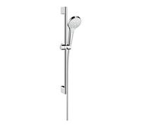Hansgrohe hansgrohe B-S Croma Sel. S Mul EcoSm. Barre de douche 669 mm, 9 l/min, blanc/chrome Quantité:1