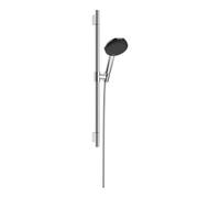 Hansgrohe Ensemble de douche Raindance Alive Select S — 3 jets, économie d'eau, barre 65 cm chromé