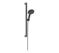 Hansgrohe Douche Raindance Alive Select S 125, 3 jets EcoSmart, Unica E PURO 65cm, Chrome noir brossé