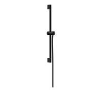 Hansgrohe Barre de douche Unica Pulsify S 65 cm avec support Push et flexible Noir Mat 24400670