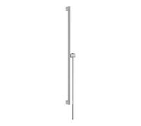 Hansgrohe barre de douche Unica S PURO 90 cm, support Easy Slide, flexible Isiflex 160 cm, chrome