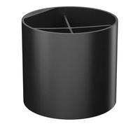 Hansgrohe hansgrohe Becher WallStoris d 126 mm, avec séparateur, en plastique, mat noir Quantité:1