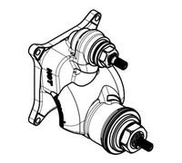 Hansgrohe Hansgrohe Bloc fonctionnel complet MTC 90 degrés Quantité:1