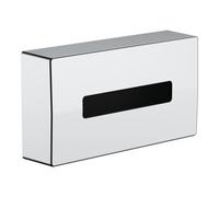 Hansgrohe hansgrohe Boîte à mouchoirs AddStoris 265x145mm, montage mural, chrome Quantité:1