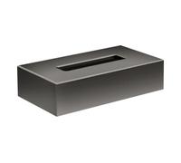 Hansgrohe hansgrohe Boîte cosmétique Axor Uni. Circular 265x145mm, fixation murale, chrome noir poli Quantité:1