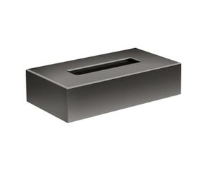 Hansgrohe hansgrohe Boîte cosmétique Axor Uni. Circular 265x145mm, fixation murale, chrome noir poli Quantité:1