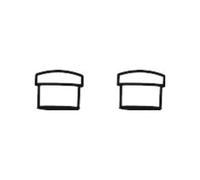 Hansgrohe hansgrohe Bouchon de poignée Axor Terrano 2 poignées chrome Quantité:1