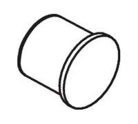 Hansgrohe hansgrohe Bouton de tirage Axor Starck pour mitigeur bain encastré chrome Quantité:1