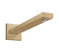 Hansgrohe hansgrohe Bras de douche Rainfinity 390 mm, carré, bronze brossé Quantité:1