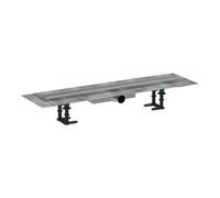 Hansgrohe hansgrohe Caniveau de douche RainDrain Compact 700 mm, set, pour installation affleurante, ES brossé Quantité:1