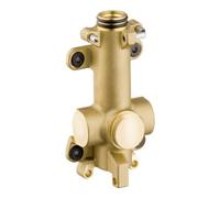 Hansgrohe hansgrohe Corps de base Axor Starck encastré, pour tablette 120x120mm, conduite d'eau Quantité:1