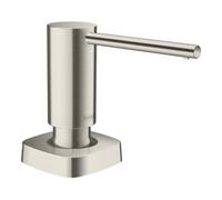 hansgrohe détergent match0 40468800 version encastrable, aspect acier inoxydable