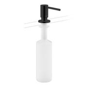 Hansgrohe hansgrohe Distributeur de liquide vaisselle version EB, saillie 91 mm, noir mat Quantité:1