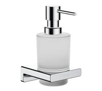 Hansgrohe hansgrohe Distributeur de lotion AddStoris fixation murale, insert en verre, métal, chrome Quantité:1