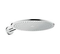 Hansgrohe hansgrohe Douche de tête Axor avec bras, chromé, 350 mm, 1 jet, aspect acier inoxydable Quantité:1