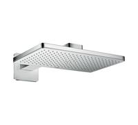 Hansgrohe hansgrohe Douche de tête Axor avec bras mural, rosace Softcube, 460x300 mm, 1 jet, chrome Quantité:1
