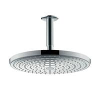 Hansgrohe hansgrohe Douche de tête Raindance Select S 300 avec raccord plafond, 2 jets, chrome Quantité:1