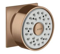 Hansgrohe hansgrohe Douche latérale Axor d'angle, pivotante, 1 jet, or rouge brossé Quantité:1