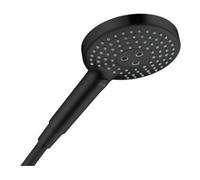 Hansgrohe hansgrohe Douchette Axor avec alimentation d'eau interne, 120 mm, 3 jets, noir mat Quantité:1